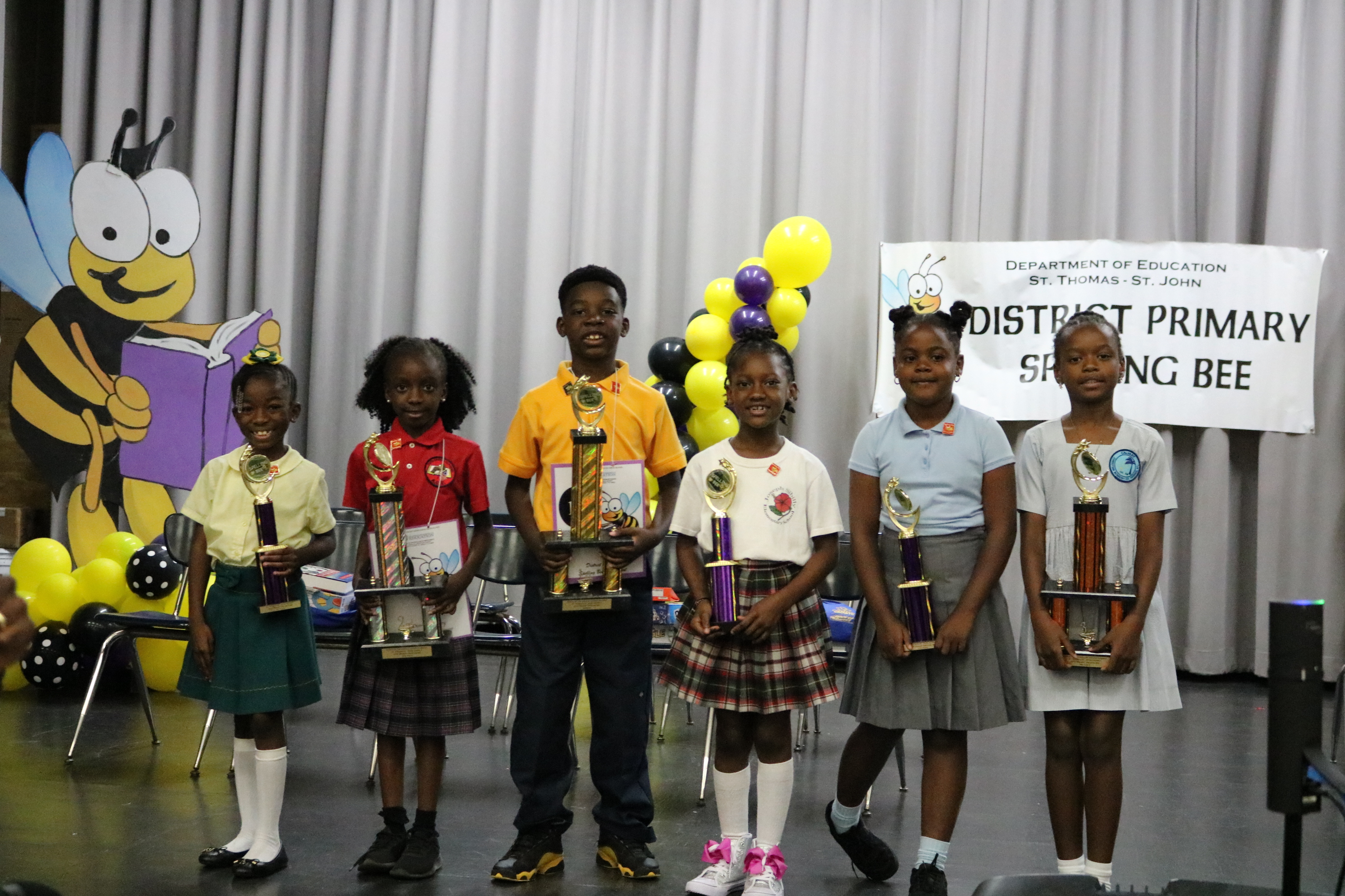 L2R(Ze'Yah Francis, Amirah Hector, Cairo Leonard, Yaliya Felix, Kai-Lan Leatham,A'Shara Liburd).JPG