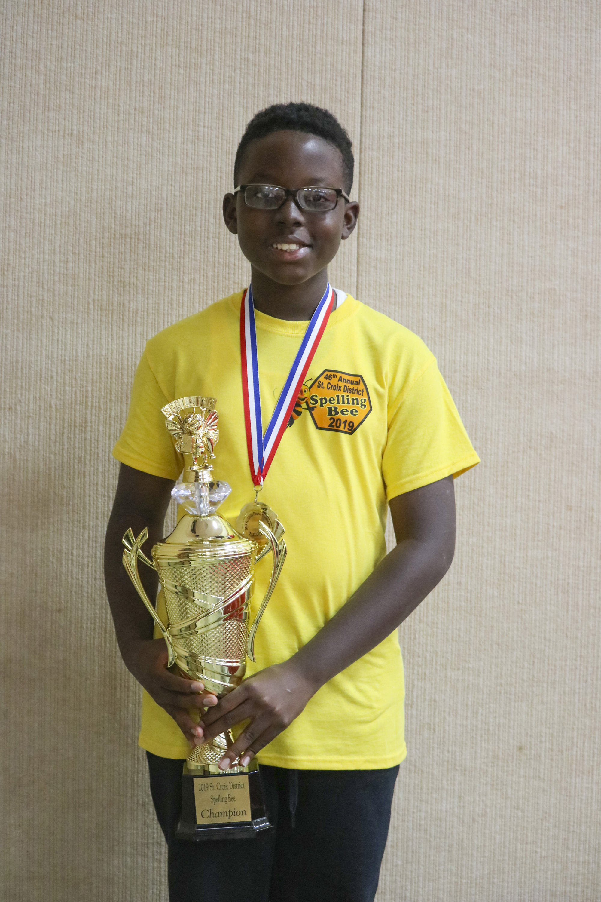 2019 STX District Spelling Bee Winner Michael Atwell01.JPG